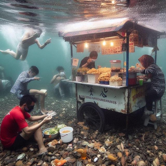 7 Potret Ilustrasi AI Jika Jakarta Tenggelam di Tahun 2030 Ini Bikin Gusar