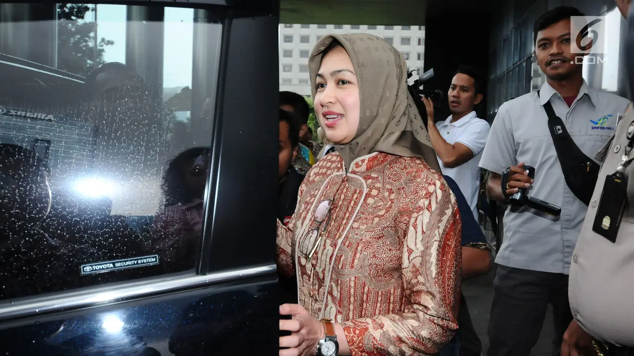 Airin Rachmi Diany Temui KPK