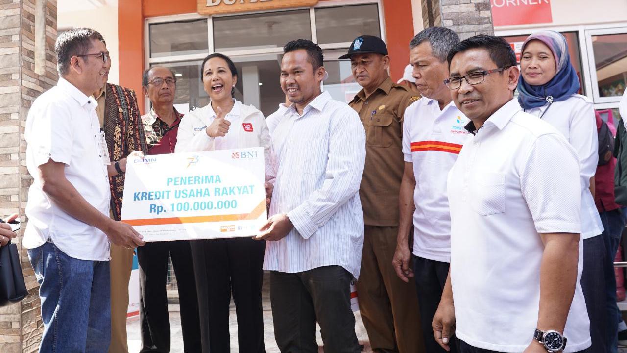 Kunjungan Menteri BUMN ke Sukabumi