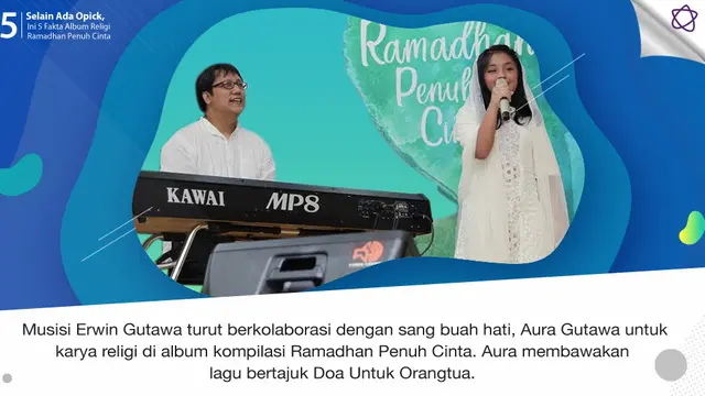 [Bintang] Selain Ada Opick, Ini 5 Fakta Album Religi Ramadhan Penuh Cinta