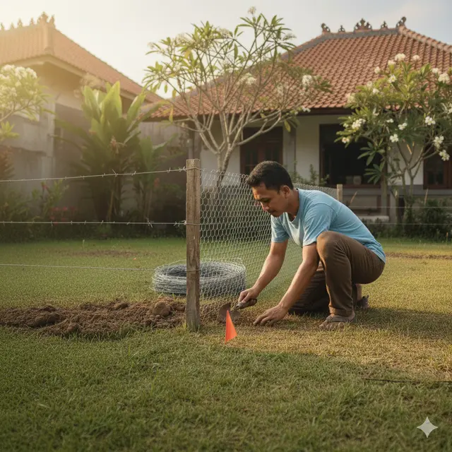 Cara Membuat Pagar Rumah Murah tapi Ampuh Usir Ular Kobra