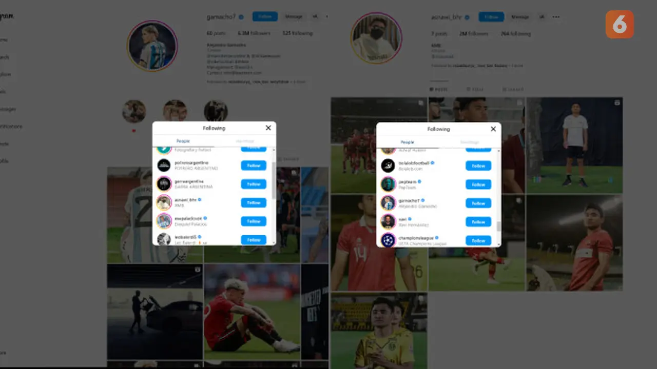 Striker Manchester United Alejandro Garnacho Follow IG Asnawi Mangkualam