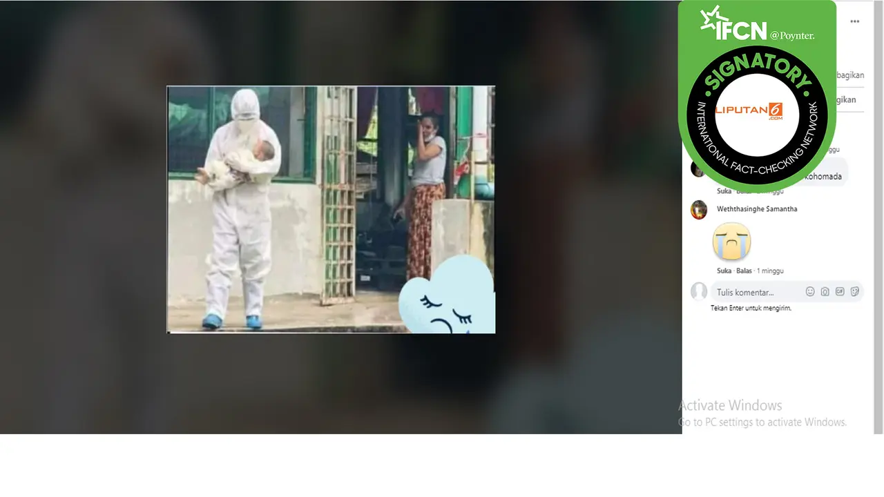 Hoaks petugas APD