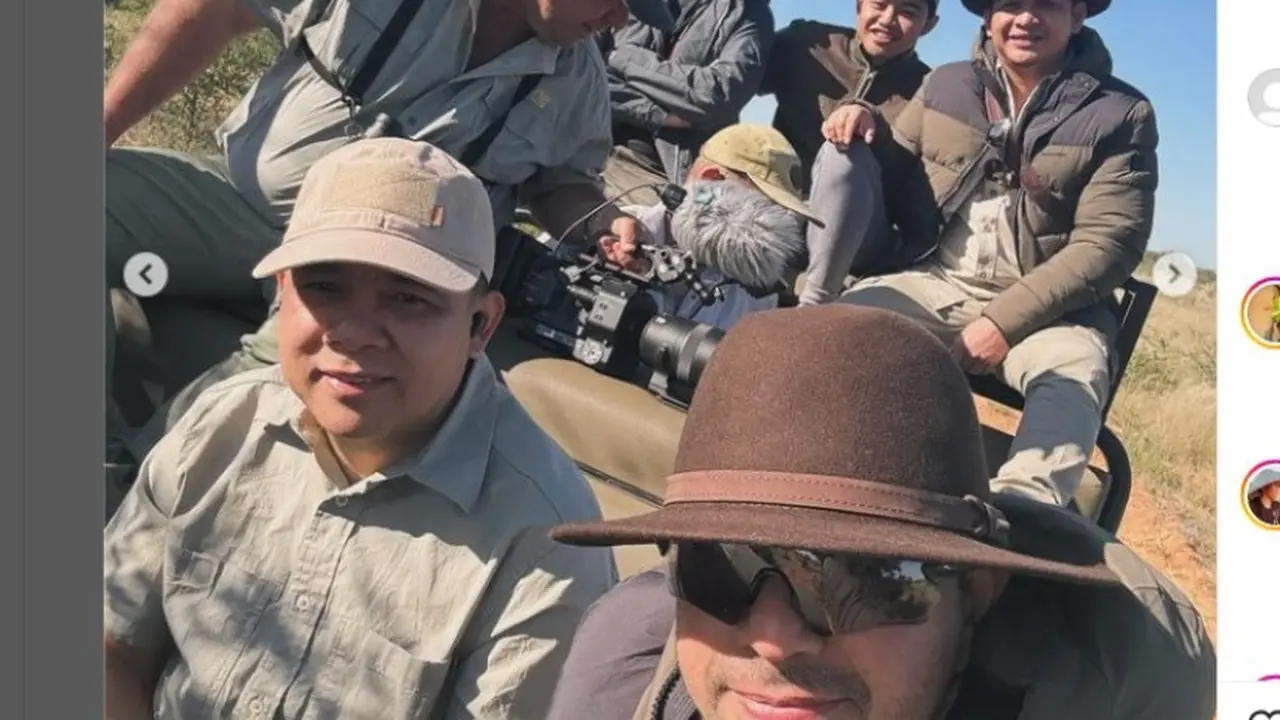 Disebut Bakal Jadi MC Pernukahan Mahalini dan Rizky Febian, Raffi Ahmad Unggah Foto Liburan ke Afrika Selatan