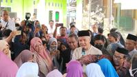 Momen kedekatan Heru Subagja saat mengikuti kampanye Ganjar Pranowo di Cirebon, (Istimewa)