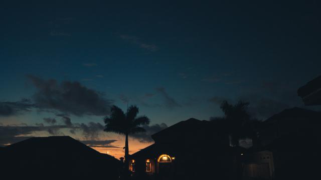 Ilustrasi malam hari