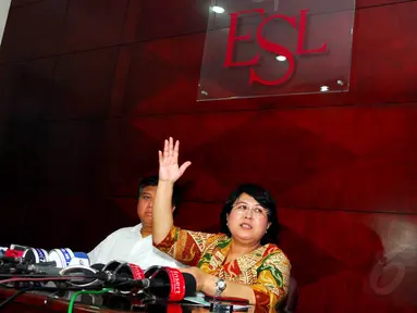 Senin (26/5/14), kuasa hukum Nikita Willy, Elza Syarief menggelar jumpa pers di kantornya, kawasan Menteng, Jakarta. (Liputan6.com/Miftahul Hayat)