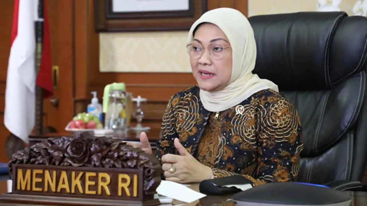 Menteri Ketenagakerjaan Ida Fauziyah