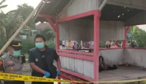 Buruh Wanita Dibakar di Pos Ronda