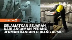 Ada banyak sekali benda budaya yang hancur selama Perang Dunia II. Namun, kini ada sebuah perjanjian internasional yang melindungi aset budaya secara hukum. Dokumen bersejarah disimpan dalam bentuk salinan seperti di Barbarastollen ini.