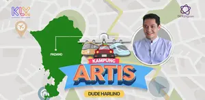 Begini tradisi mudik di kampung Dude Harlino.