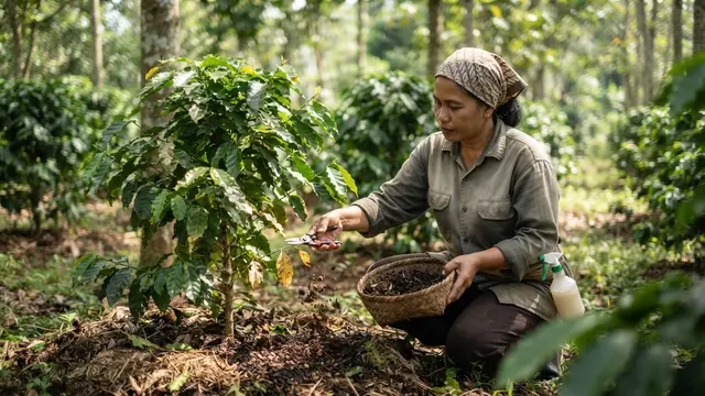 Cara Merawat Tanaman Kopi agar Tumbuh Sehat