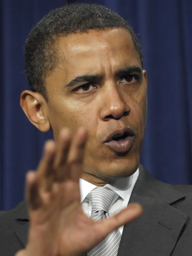 Gaya Obama Berpidato Sebelum Jadi Presiden