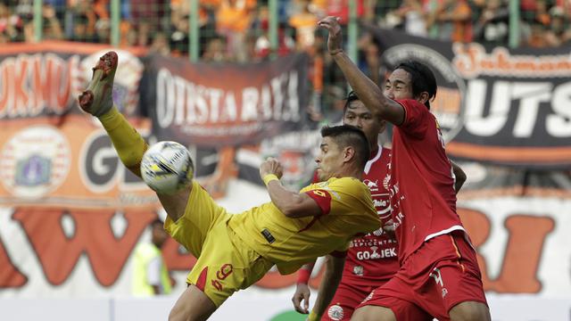 FOTO: Bhayangkara FC Tahan Imbang Persija Jakarta