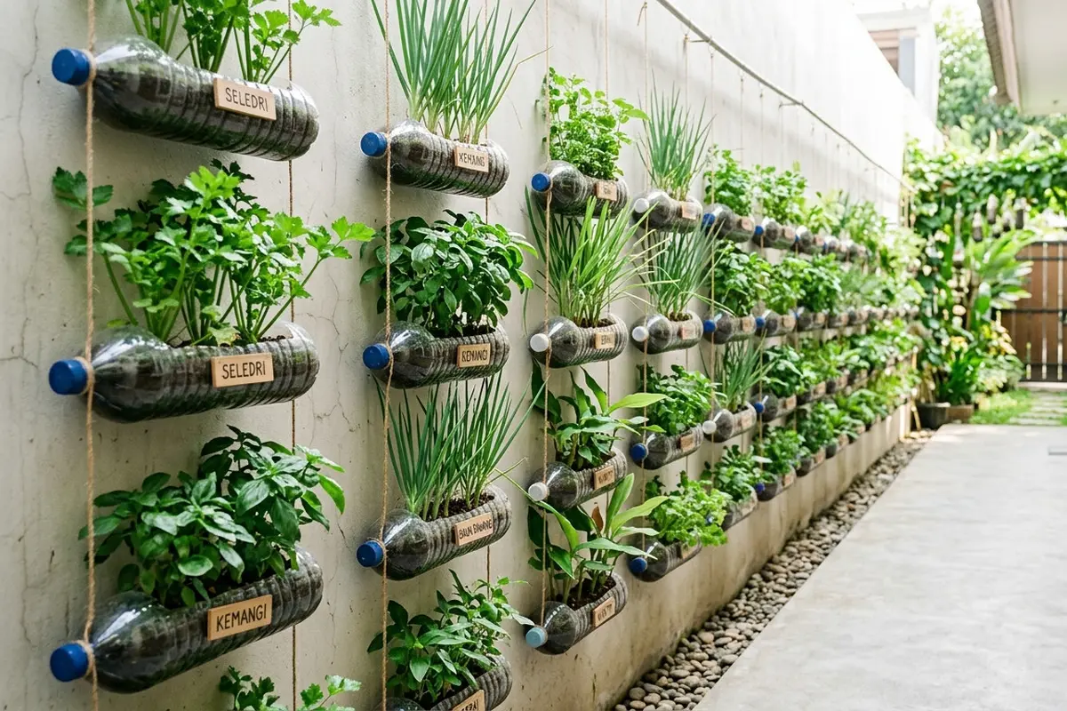 Ide Lorong Samping Rumah yang Bisa Menghasilkan Panen Harian. Gemini