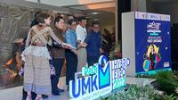 Menteri BUMN Erick Thohir resmi membuka Pasar Digital (PaDi) UMKM Hybrid Expo 2022 di Sarinah.