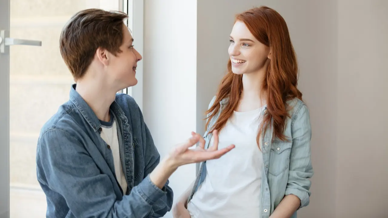 Couple Talking