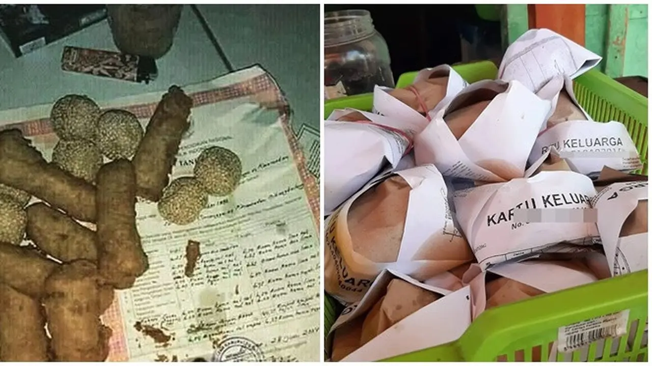 6 Bungkus Makanan Pakai Kertas Dokumen Penting Ini Bikin