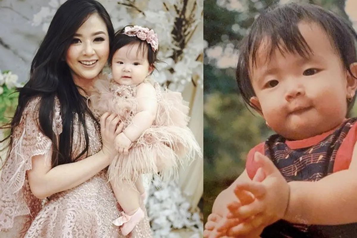 6 Potret Transformasi Franda, Parasnya saat Kecil Mirip dengan Vechia