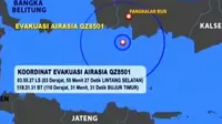 AirAsia QZ8501 Diyakini di Lokasi Terakhir Hilang Kontak