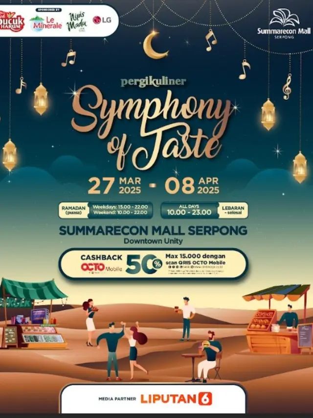 Summarecon Mall Serpong Gelar PergiKuliner Symphony of Taste : THR Sesungguhnya Bagi Pecinta Kuliner