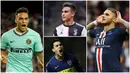 Berikut ini tujuh pemain yang diprediksi menjadi penerus Lionel Messi di Timnas Argentina. (Foto Kolase AFP)