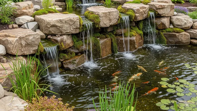 Ide Kolam Ikan Depan Rumah yang Tetap Cantik Saat Musim Kemarau