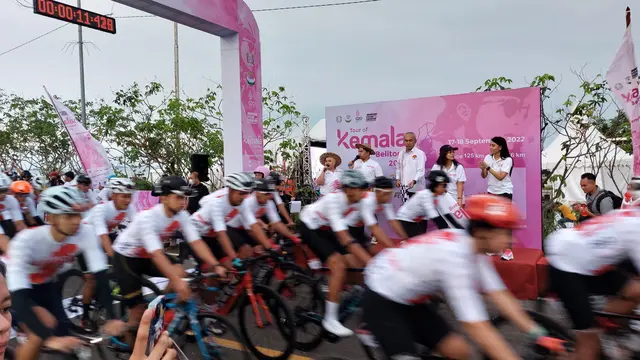 Diikuti Pembalap Mancanegara, Tour of Kemala Belitong 2022 Jadi Ajang Sepeda dengan Hadiah Fantastis