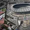 Foto sky view Estadio Azteca di Meksiko, venue pembukaan Piala Dunia 2026. (CARL DE SOUZA / AFP)