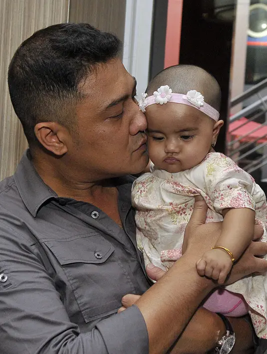 Teuku Rafli tak pernah memaksakan kehendak untuk putranya terjun ke dunia entertainment. Namun, bakat Teuku Rasya memang sudah terlihat sejak dia masih usia muda. (Deki Prayoga/Bintang.com)