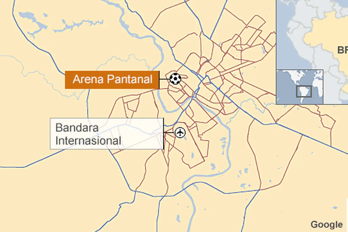 Cuiaba, Kota Tiga Lingkungan Alam di Brasil