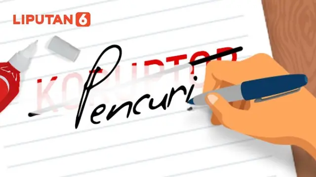 Banner Infografis Polemik Terpidana Koruptor sebagai Penyintas atau Pencuri. (Liputan6.com/Abdillah)