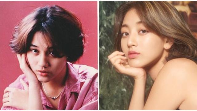 Viral, Ini 7 Potret Jihyo TWICE Mirip Mendiang Nike Ardilla Ala Netizen