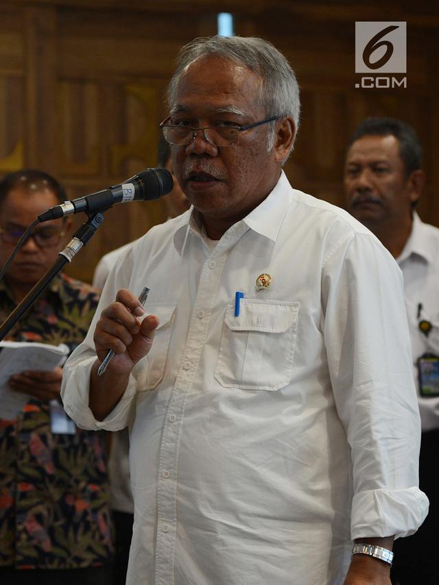 Menteri PUPR, Basuki Hadimuljono