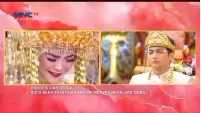6 Momen Pernikahan Ria Ricis dan Teuku Ryan, Kental Sentuhan Adat Palembang