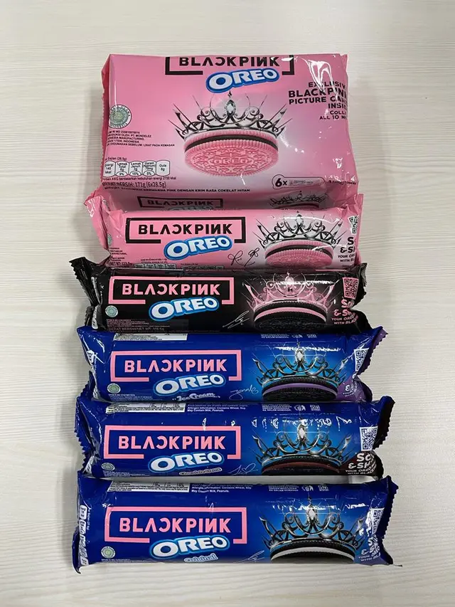 Bukan Cuma Warna Pink, Ternyata OREO BLACKPINK Juga Punya Empat Variasi Rasa Lain
