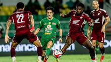 PSM Makassar dan Persebaya Surabaya harus puas bermain imbang 1-1 pada laga tunda pekan ke-4 BRI Super League 2025/2026 di Stadion Gelora B.J. Habibie, Parepare, Sabtu (6/12/2025) malam WIB. (dok. Persebaya Surabaya)