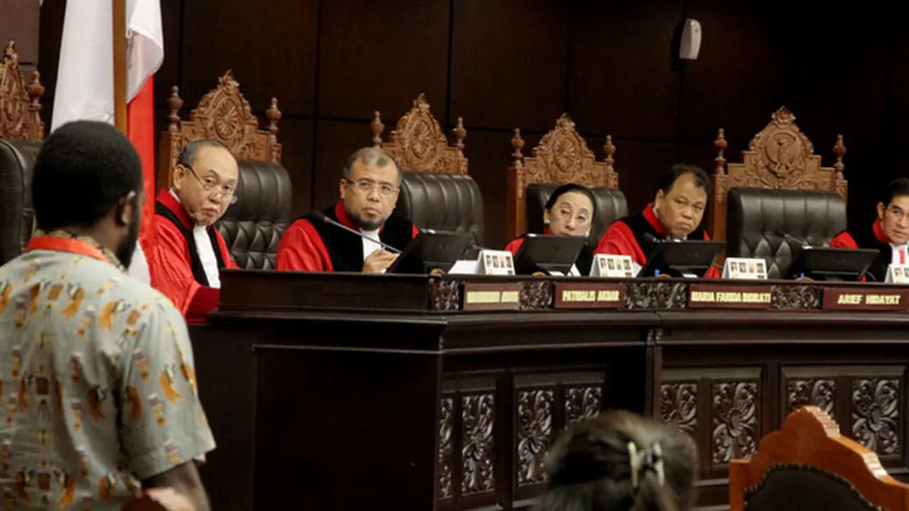Pembacaan Berkas Putusan Sengketa Pilpres