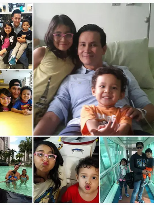 Dalam akun Instagram @marcelinolefrandt, banyak foto-foto yang menunjukkan ayah dua orang anak itu dekat dengan anak-anaknya. (Instagram/@marcelinolefrandt)