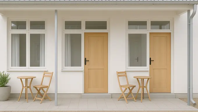 Desain Rumah Kontrakan 3 Petak Sederhana tapi Estetik (Foto: ChatGPT)