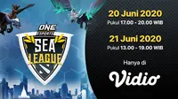 ONE ESports Dota 2 Sea Leagues. (sumber: Vidio)