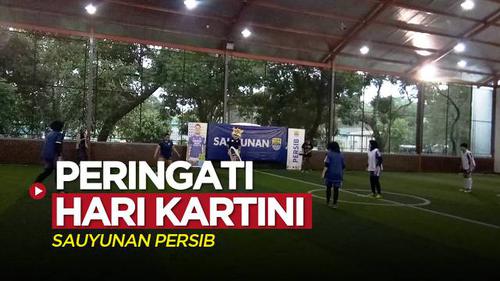 VIDEO: Peringati Hari Kartini, Persib Lakoni Fun Football dengan Komunitas Futsal Wanita