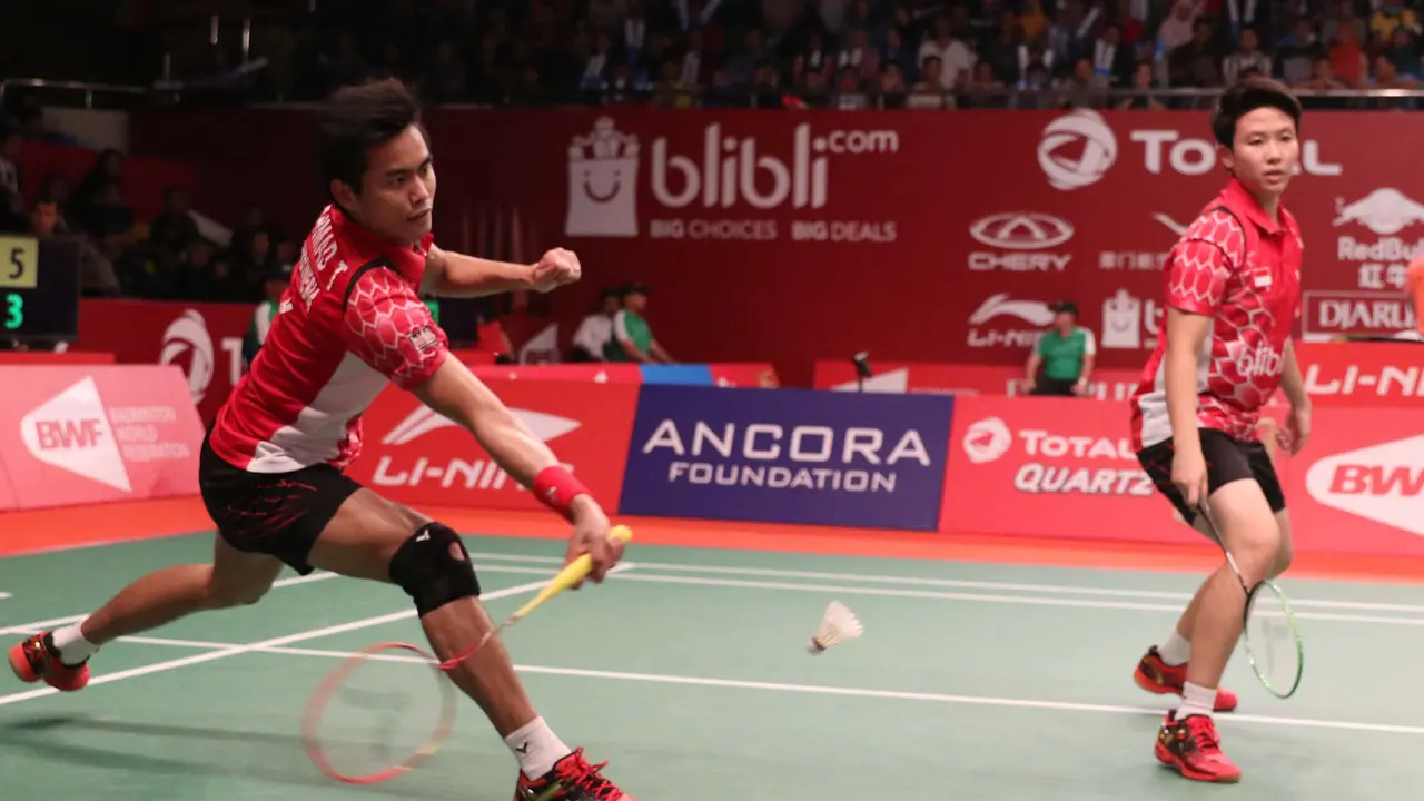 Tontowi Ahmad & Liliyana Natsir_(Bola.com/Arief Bagus)