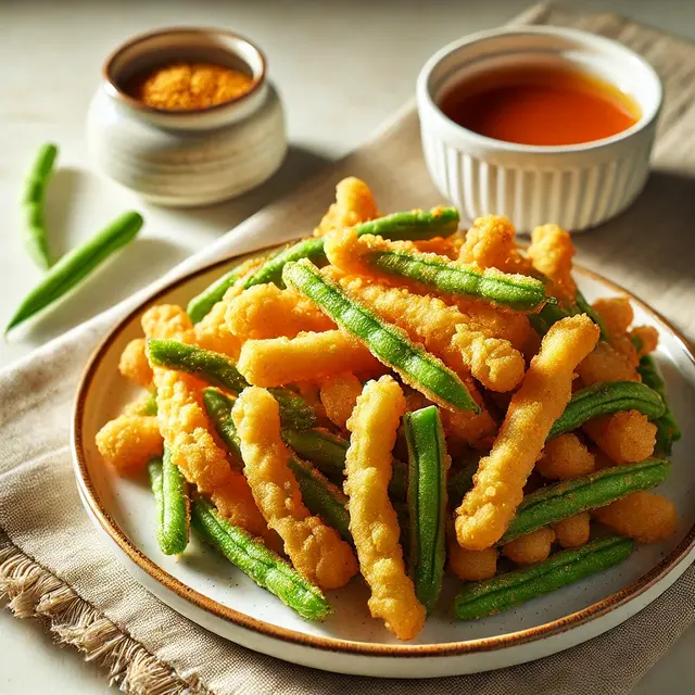 1. Buncis Crispy ala Snack Kekinian