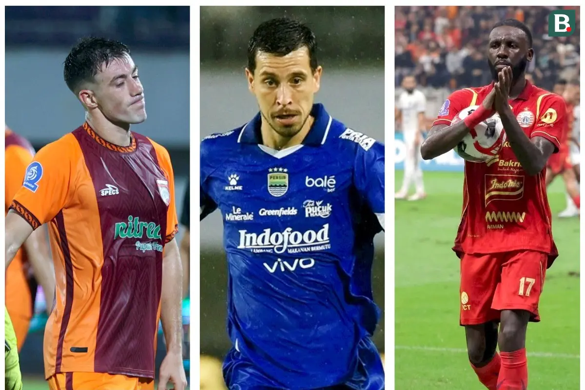 Mariano Peralta, Thom Haye, dan Allano - BRI Super League 2025/2026