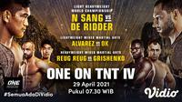 Live Streaming One Championship : One On TNT IV Eksklusif di Vidio. (Sumber : dok. vidio.com)