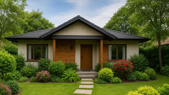 Model Rumah Sederhana Semi Permanen tapi Mewah di Desa