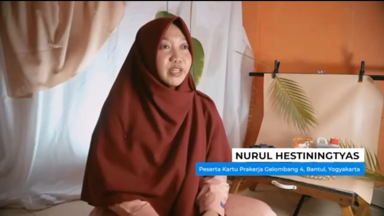 Nurul Hestiningtyas adalah alumni Kartu Prakerja Gelombang 4, asal Bantul, Yogyakarta