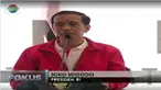 Di hadapan 1200 peternak kambing dan domba se Indonesia Presiden Jokowi berharap Indonesia tidak lagi bergantung dari impor negara lain. 
