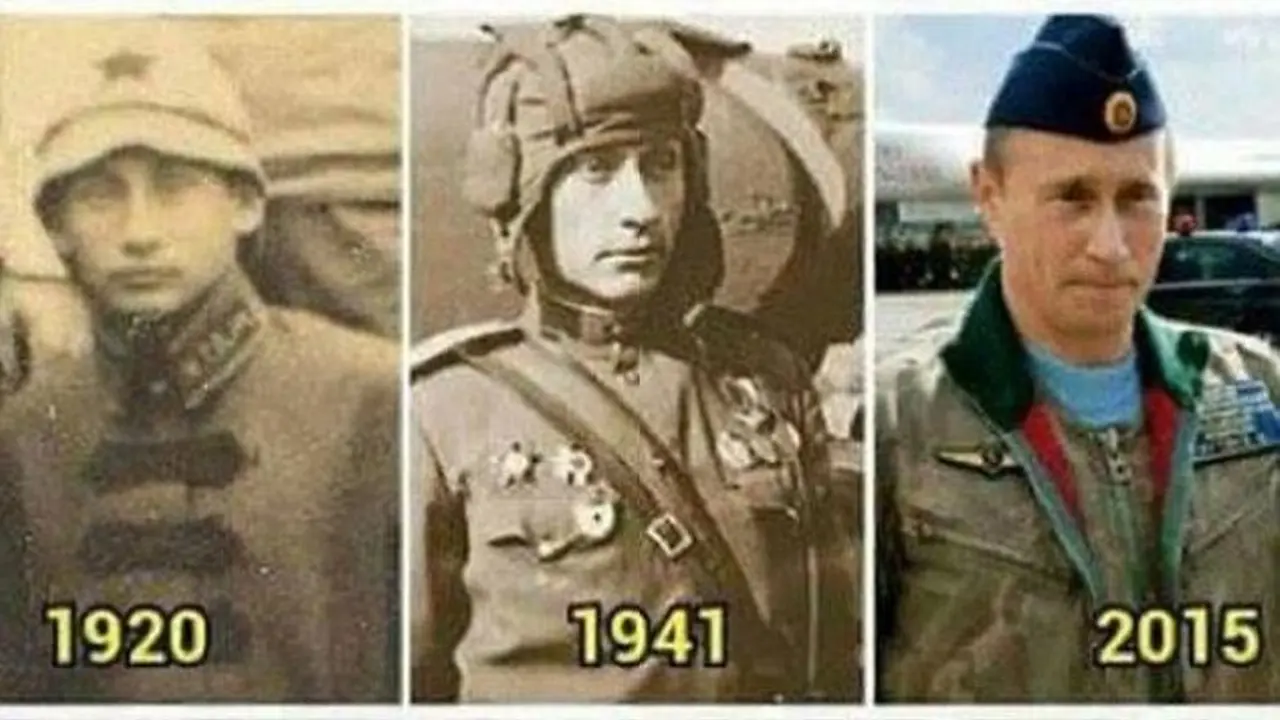Tak Berubah Selama 100 Tahun, Vladimir Putin Vampir?
